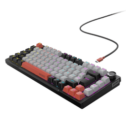 Teclado Mecânico Arkeum PCYES Black Vulcan Red Switch AKBV75RBR 2
