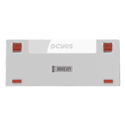 Teclado Mecânico Arkeum PCYES White Ghost Blue Switch AKWG75BBR 5