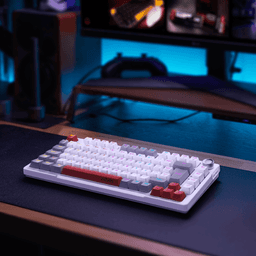 Teclado Mecânico Arkeum PCYES White Ghost Blue Switch AKWG75BBR 8