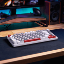 Teclado Mecânico Arkeum PCYES White Ghost Red Switch AKWG75RBR 7