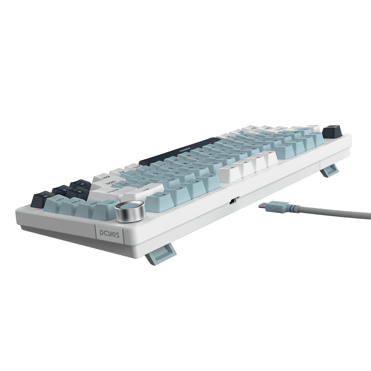 Teclado Mecânico PCYES Arkeum Summit Edition 75% ABNT2 Switch Red AKSM75RBR detalhe
