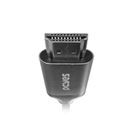 Cabo PCYES USB-C para HDMI 2.0 4K 60Hz Nylon Preto 2 Metros PUCH2 5