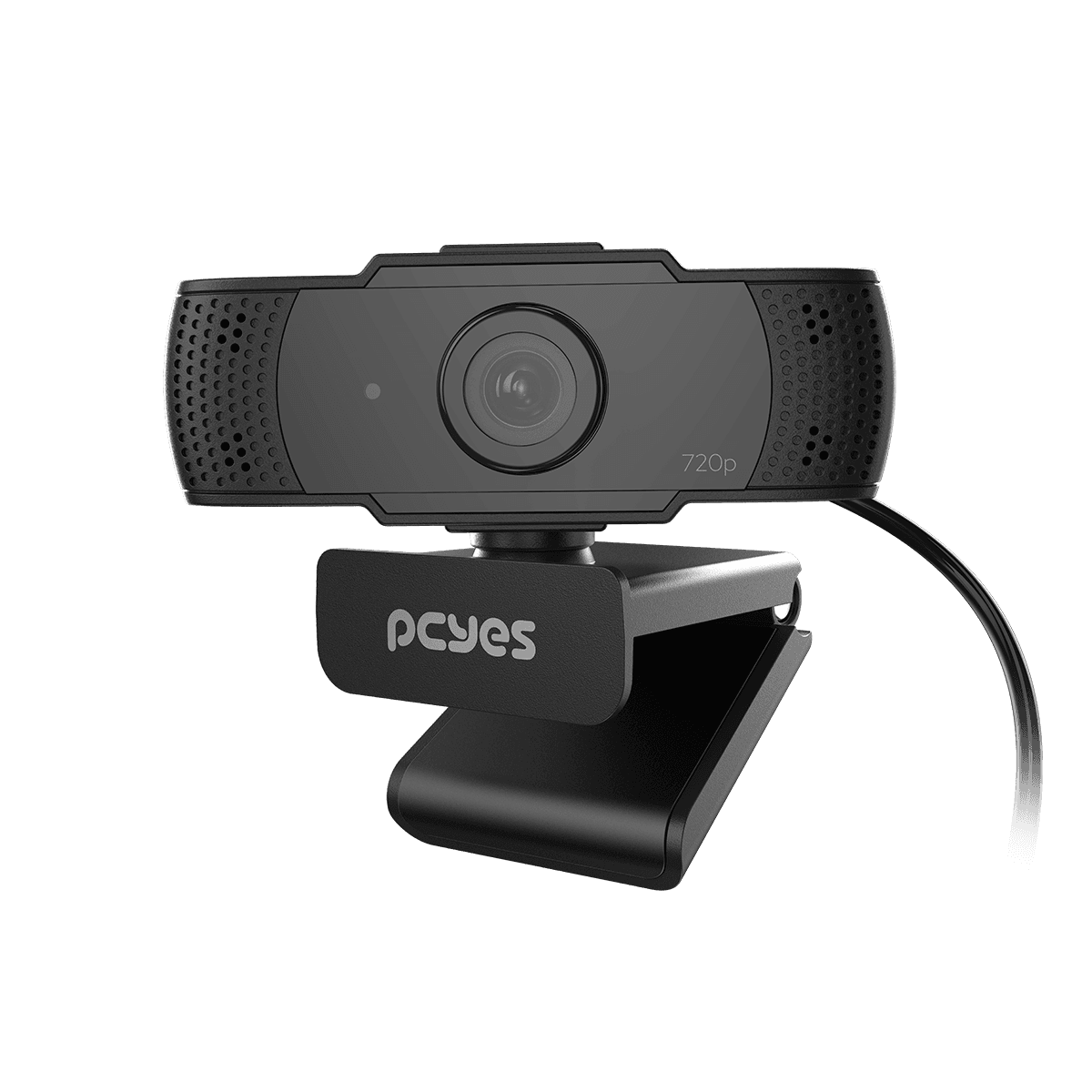 Webcam PCYES Raza HD-03 HD 720p 30FPS Microfone Ajuste de Foco RZHD03 em destaque