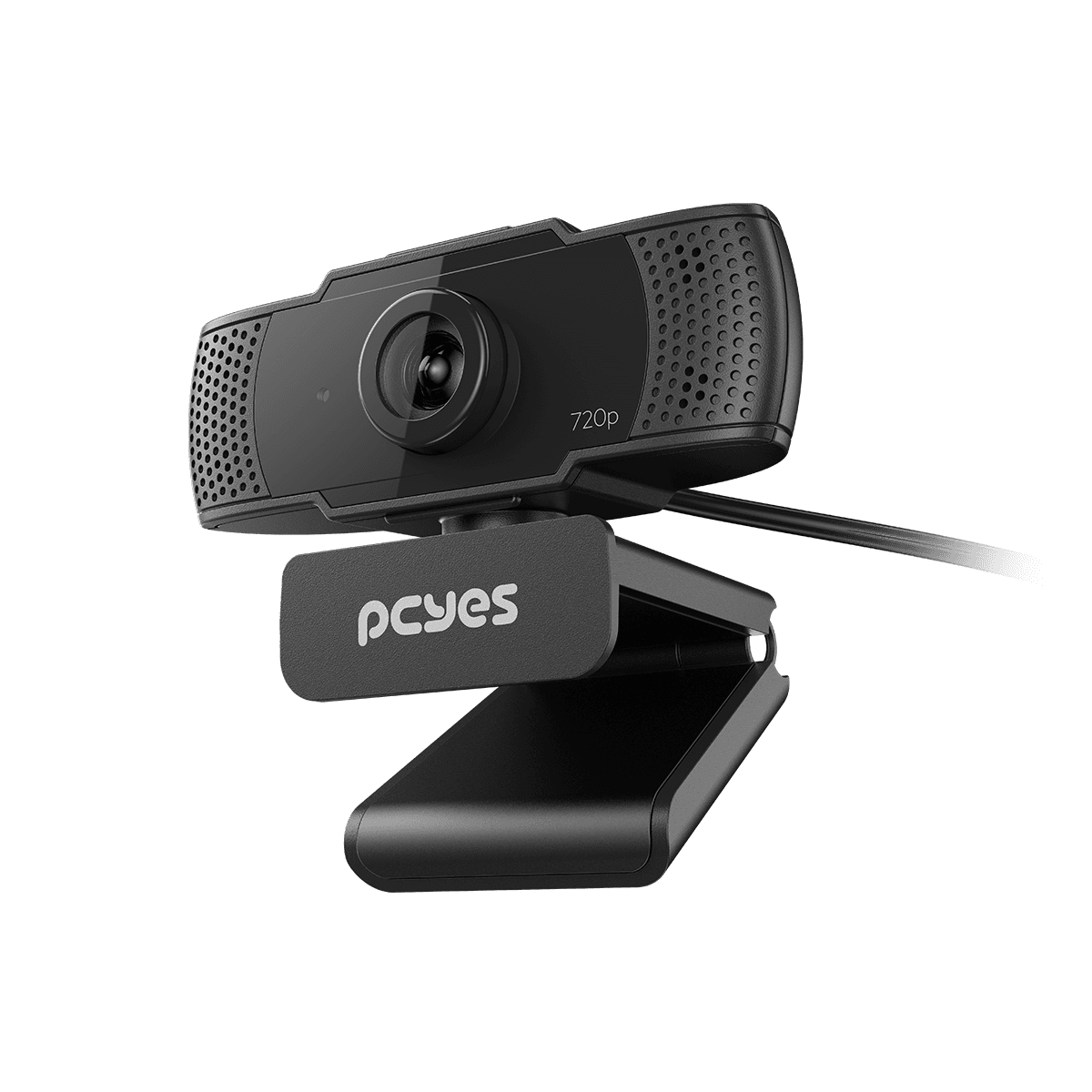 Webcam PCYES Raza HD-03 HD 720p 30FPS Microfone Ajuste de Foco RZHD03 detalhe