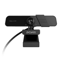 Webcam PCYES Raza FHD-04 Full HD 1080p 30FPS Microfone Wide 105° RZFHD04 1