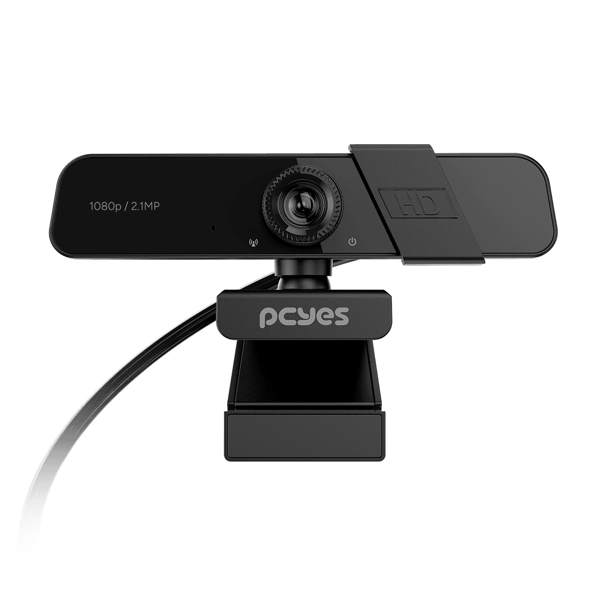 Webcam PCYES Raza FHD-04 Full HD 1080p 30FPS Microfone Wide 105° RZFHD04