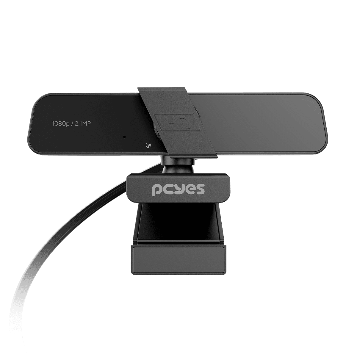 Webcam PCYES Raza FHD-04 Full HD 1080p 30FPS Microfone Wide 105° RZFHD04 em destaque