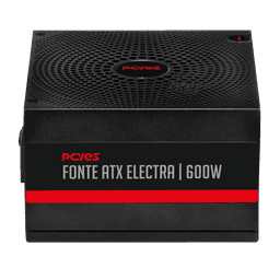 Fonte PCYES ATX Electra 600W PFC Ativo ELEC600W 3