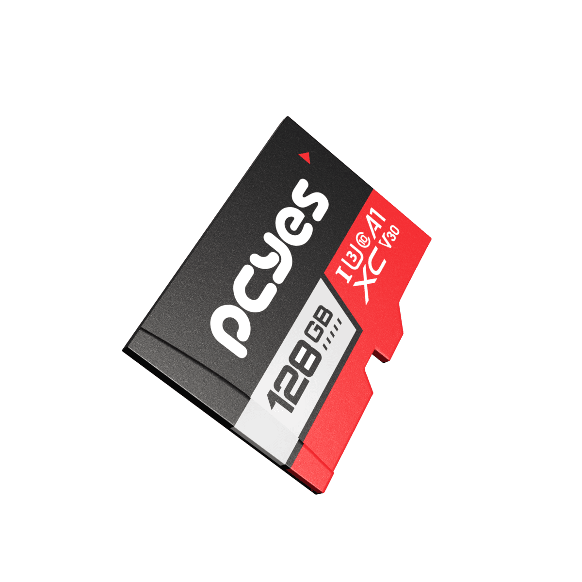 Cartão Micro SD 128GB PCYES C10 U3 V30 80MB/s SDA 6.0 PY128GBSDXC em destaque