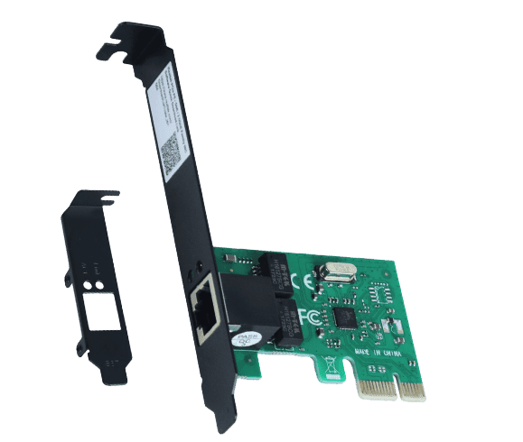 Placa de Rede Gigabit PCI Express x1 RJ45 Realtek RTL8111F