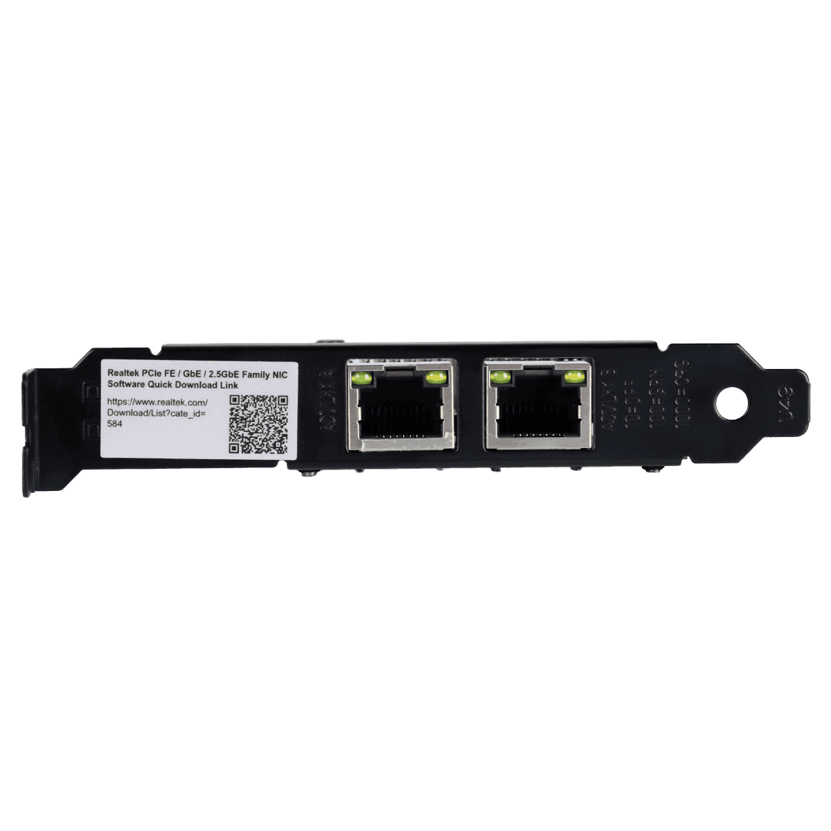 Placa de Rede Gigabit Dual Port RJ45 PCI-E x1 LC1000-2P detalhe