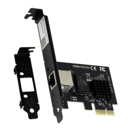 Placa de Rede 2.5G RJ45 PCI-E x1 Realtek RTL8125B LC2500-1P 1