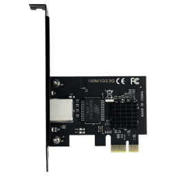 Placa de Rede 2.5G RJ45 PCI-E x1 Realtek RTL8125B LC2500-1P 2