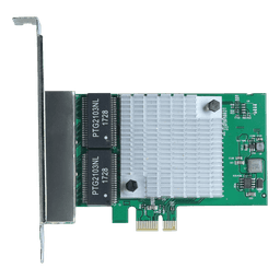 Placa de Rede Gigabit Quad Port RJ45 PCI-E LC1000-4P 2