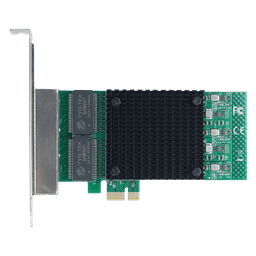 Placa de Rede Gigabit Quad Port Intel CHIPSET PCI-E X1 LC1000-IT4P 2