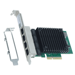 Placa de Rede 2.5G Quad Port RJ45 PCI-E X4 LC2500-IT4P 1