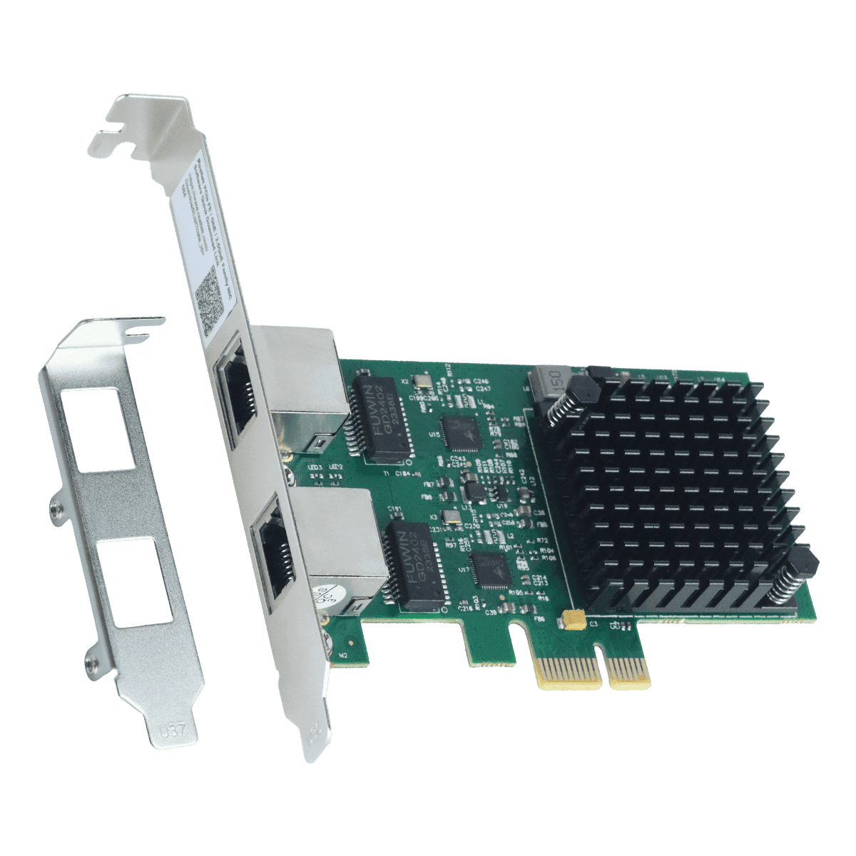 Placa de Rede 2.5G Dual Port RJ45 PCI-E X1 LC2500-2P
