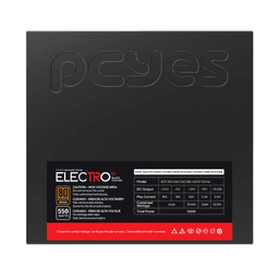 Fonte PCYES Gamer Electro V2 550W 80Plus Bronze PFC Ativo ELECV2PTO550W 4