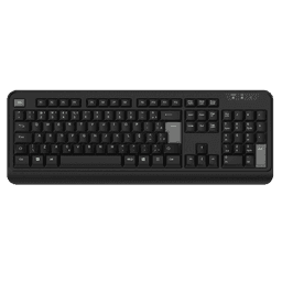 Teclado Sem Fio Comfort - Wireless 2.4GHz - ABNT2 (CMFBKW) 1