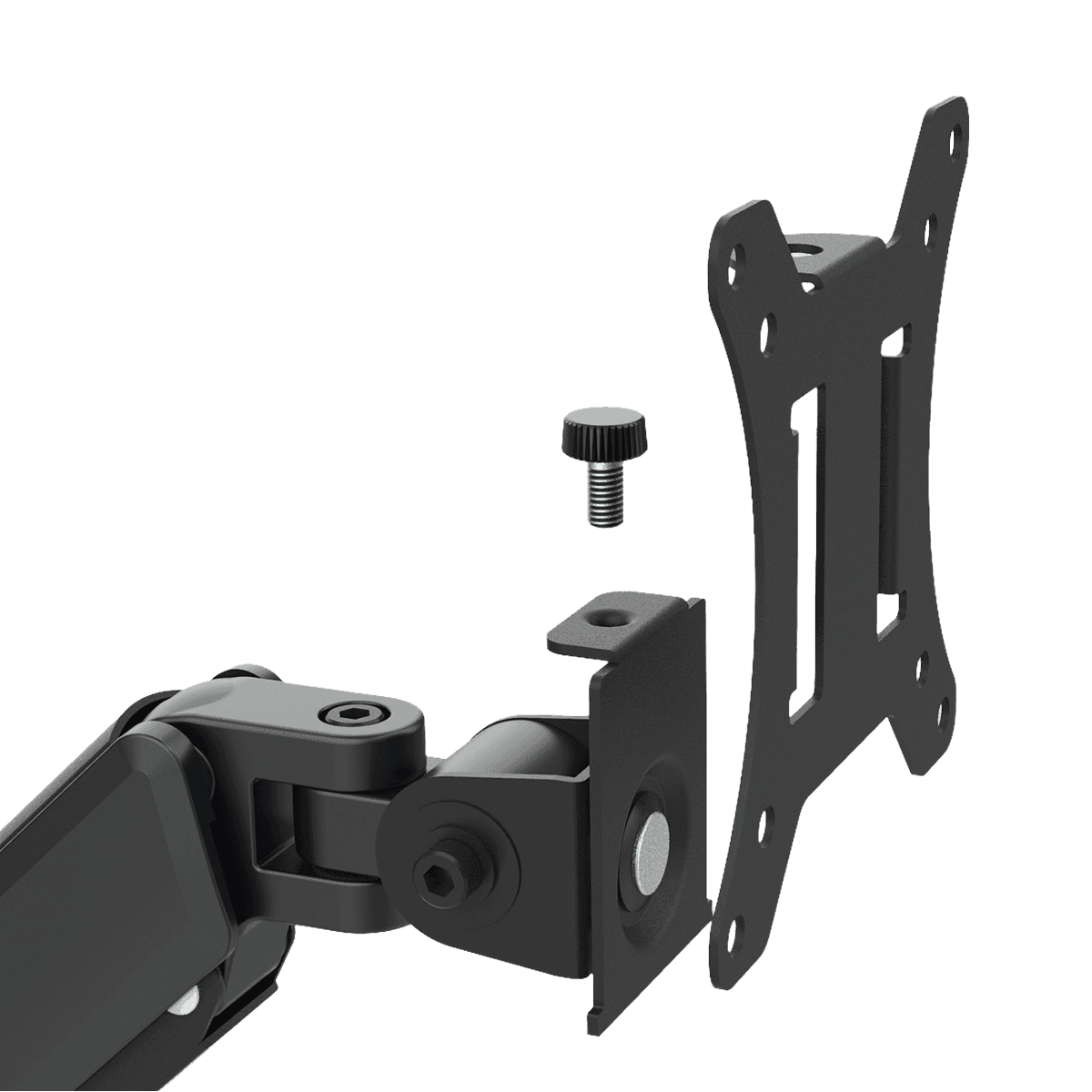 Suporte Articulado para 2 Monitores PCYES 17-32" Assistido por Mola SM-012GD detalhe