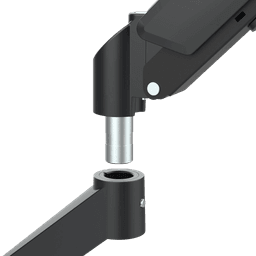 Suporte Articulado para 2 Monitores PCYES 17-32" Assistido por Mola SM-012GD 5