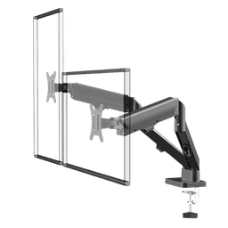 Suporte Articulado para 2 Monitores PCYES 17-32" Assistido por Mola SM-012GD 6