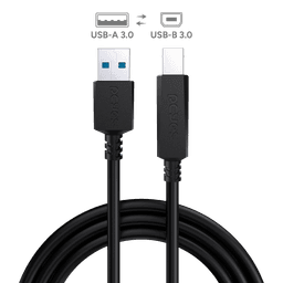 Cabo PCYES USB 3.0 A para B 3 Metros Cobre Puro 5Gbps PUABM3-3 2