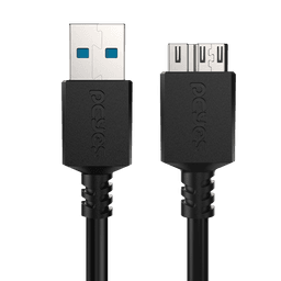 Cabo HD Externo PCYES USB A 3.0 para Micro USB 3.0 5M 5Gbps PUAMCM3-5 3