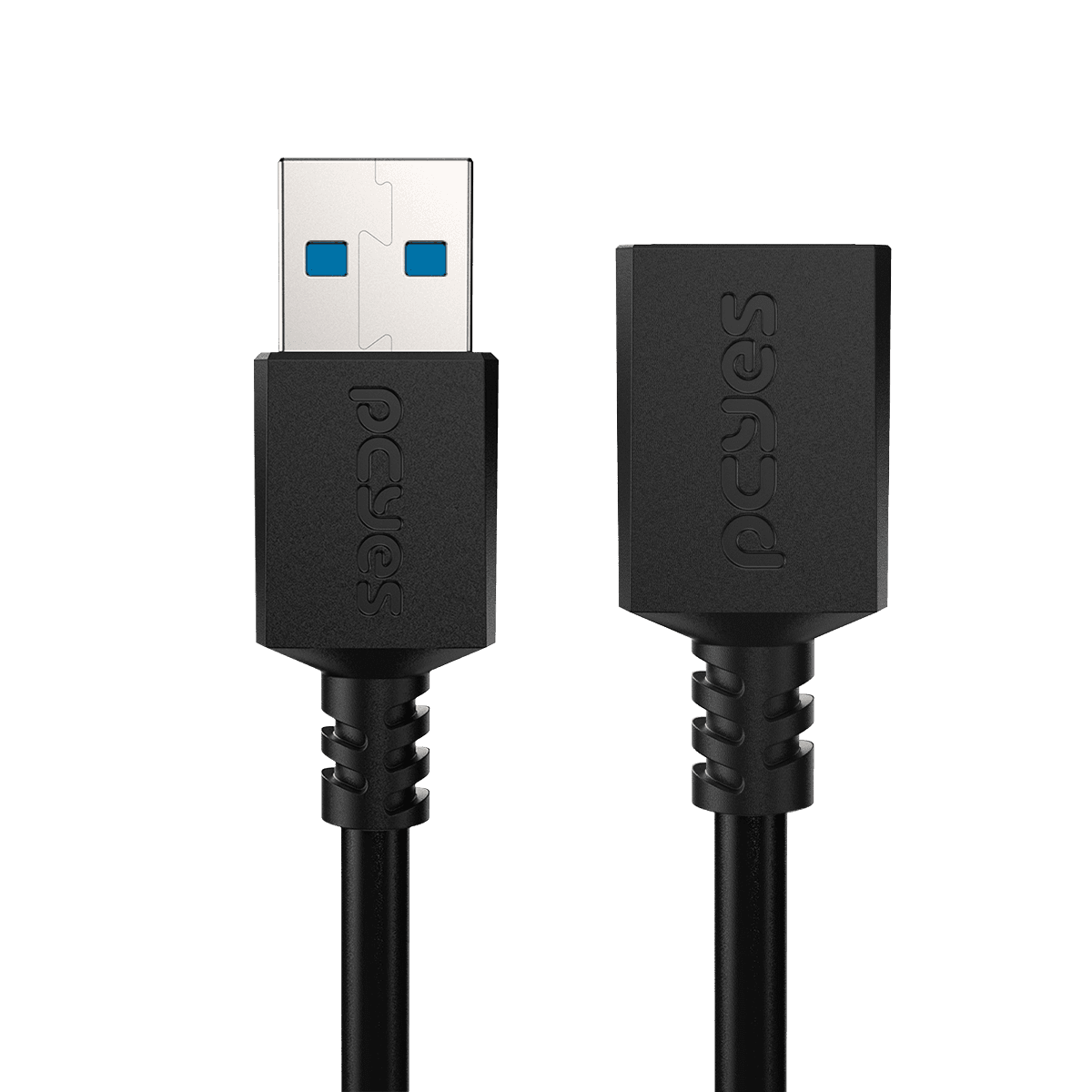 Cabo PCYES Extensor USB 3.0 A Macho para A Fêmea 2 Metros PUAMF3-2 detalhe