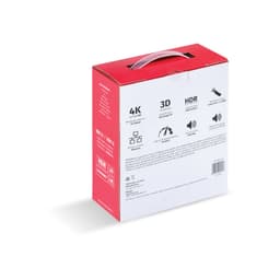 Cabo HDMI PCYES 2.0 4K 60Hz 15 Metros Cobre Puro 18Gbps PHM20-15 13
