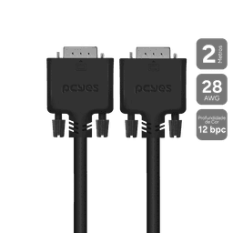 Cabo PCYES VGA para Monitor 2 Metros PVGA-2 1