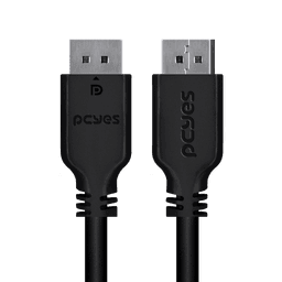 Cabo PCYES DisplayPort 1.2 4K 60Hz 2 Metros Cobre Puro 18Gbps PDPM-2 3