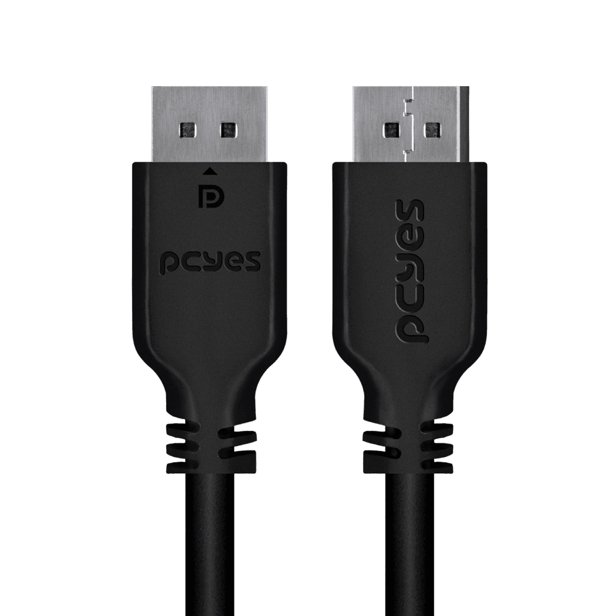 Cabo PCYES DisplayPort 1.2 4K 60Hz 2 Metros Cobre Puro 18Gbps PDPM-2 detalhe