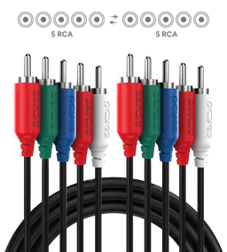 Cabo 5 RCA PCYES 2M Áudio e Vídeo Componente P5R-2 2
