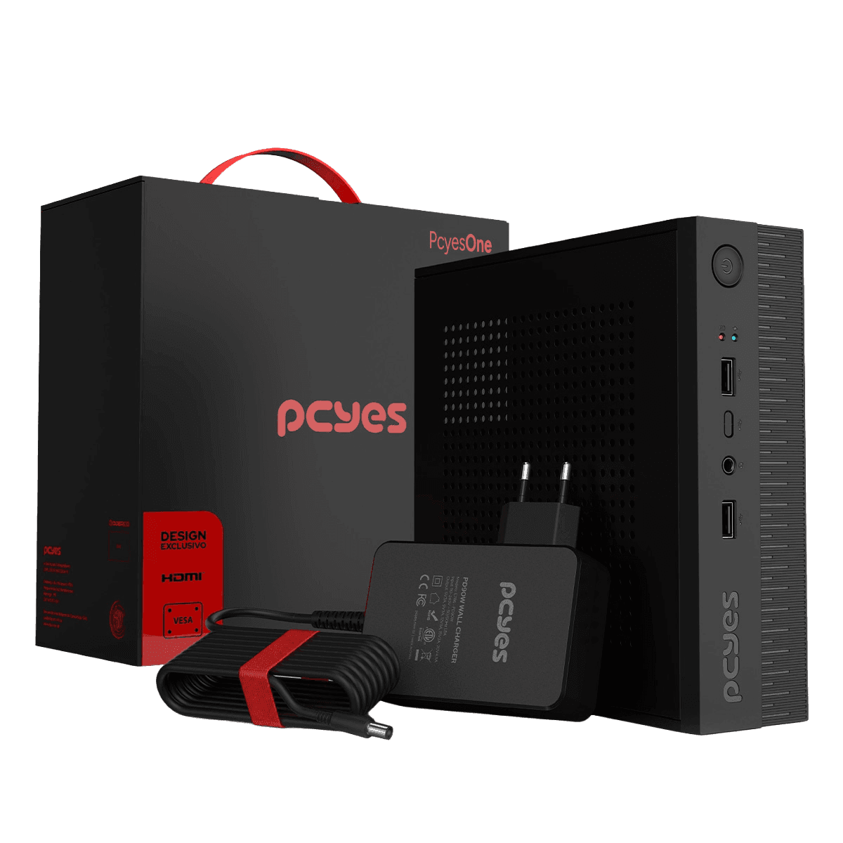 Computador PCYES One B300 Dual-Core Intel i3 3220 3.30GHz 8GB DDR3 SSD 512GB Windows 10 Pro em destaque
