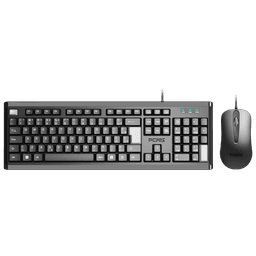 Combo Teclado e Mouse USB PCYES Classic ABNT2 1200 DPI CMBPTOCL2AB 1