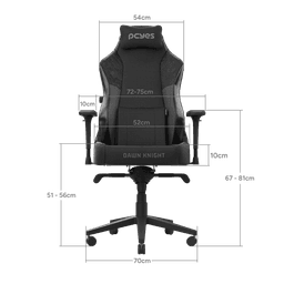 Cadeira Gamer PCYES Ergonômica Ultimate Dawn Knight PCGU-DK 6