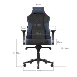 Cadeira Gamer Ergonômica Ultimate Sunset Hill com Apoio 4D e Inclinação 135° PCYes 6