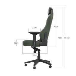 Cadeira Gamer PCYES Ergonômica Ultimate Jade Fire PCGU-JF 7