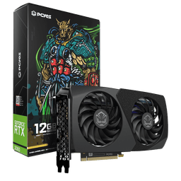 Placa de Vídeo RTX 3060 12GB GDDR6 PCYES 192-bit Dual Fan Projeto Edge Black PVRTX3060BL2F 1