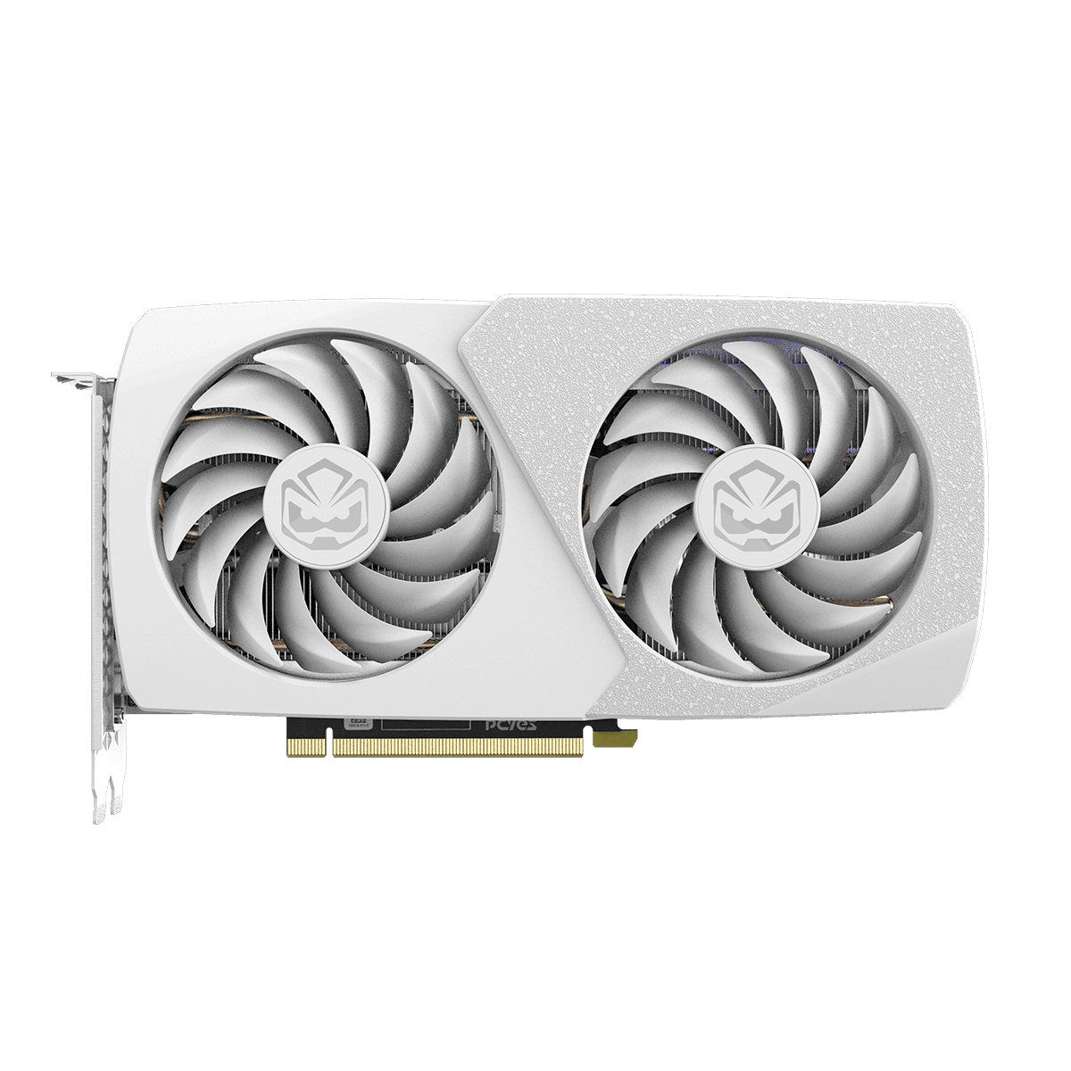 Placa de Vídeo RTX 3060 12GB GDDR6 PCYES 192-bit Dual Fan Projeto Edge White PVRTX3060WT2F em destaque