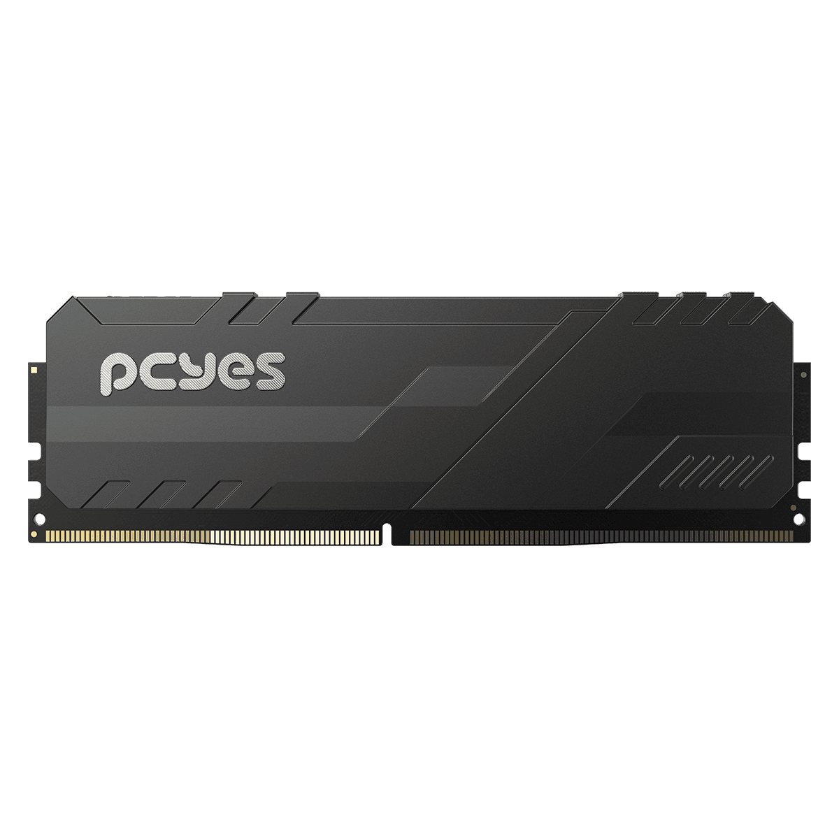 Memória PCYES Gamer 16GB DDR5 5600MHz Preta UDIMM PM165600D5B em destaque