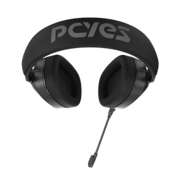 Headset PCYES Gamer Nowy Black Vulcan USB Surround 40mm RGB HGNW40BV 3