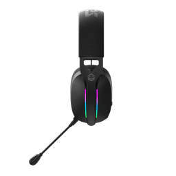 Headset PCYES Gamer Nowy Black Vulcan USB Surround 40mm RGB HGNW40BV 4