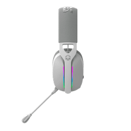 Headset PCYES Gamer Nowy White Ghost USB Surround 40mm RGB Microfone Destacável HGNW40WG 4