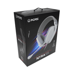 Headset PCYES Gamer Nyra White Ghost P2 3,5mm Driver 40mm Microfone Destacável HGNYWG 5