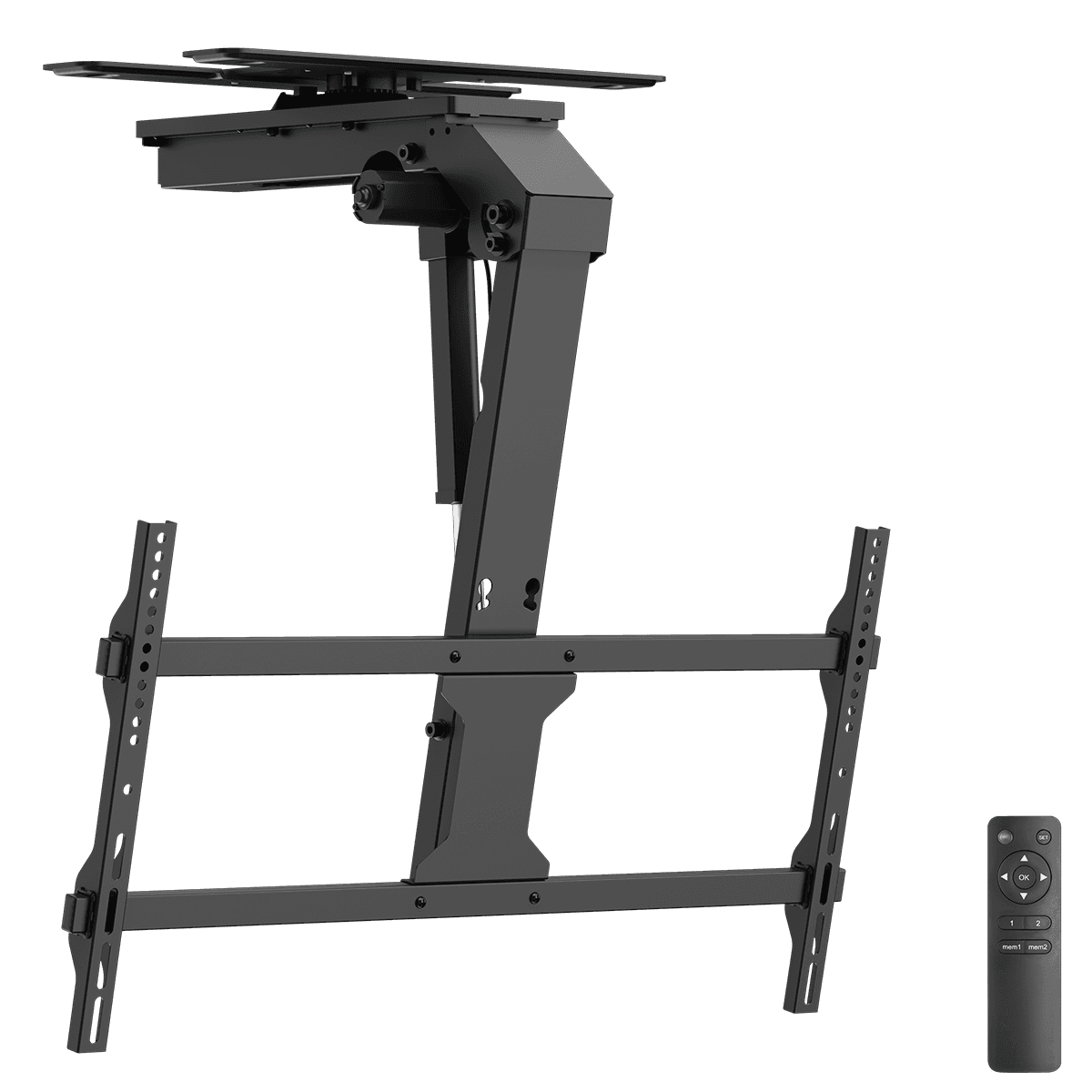 Suporte Motorizado De Teto Para TV PCYES 43-86 Smart Tuya 45kg PLMSTM02B