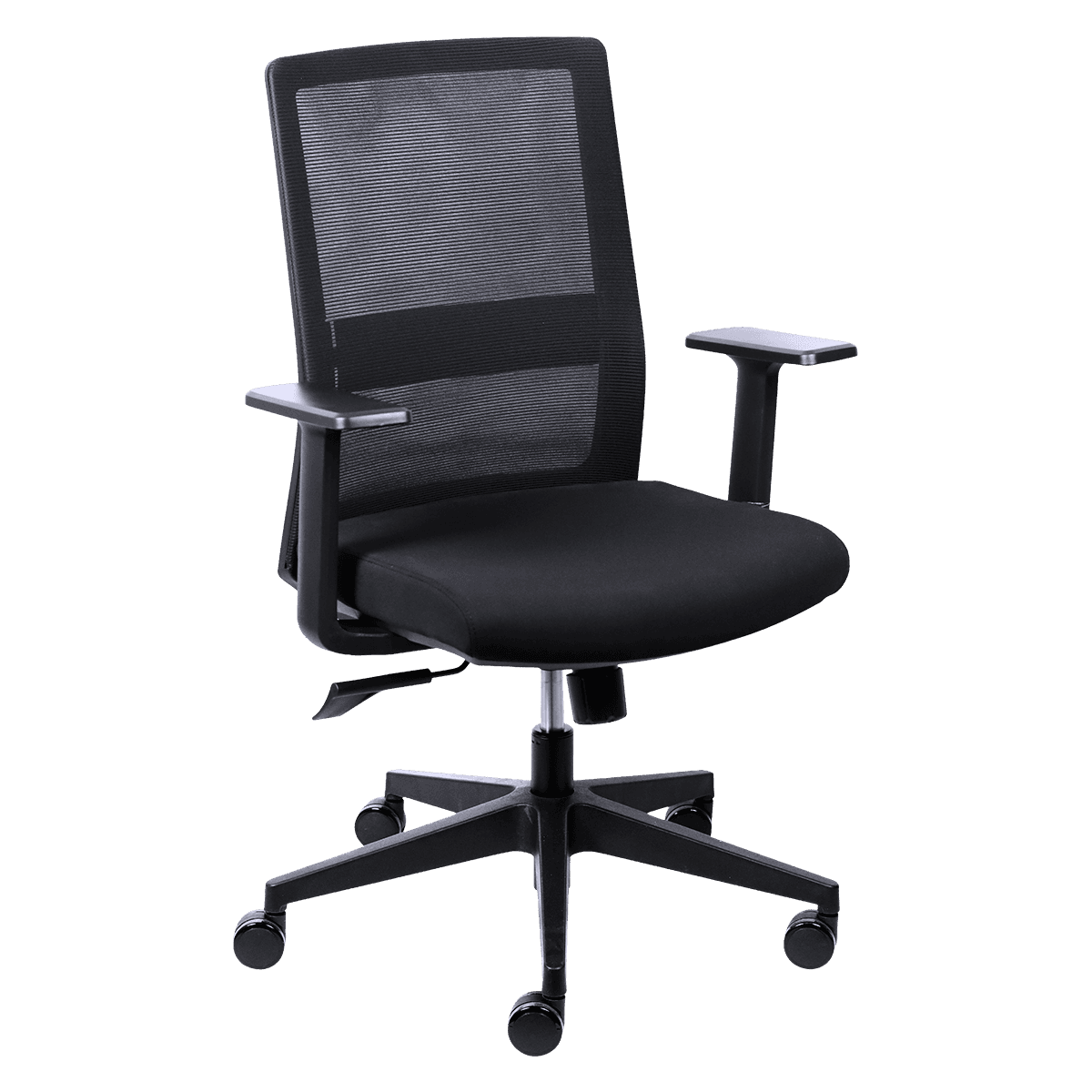 Cadeira Ergonômica Office PCYES B3 Preta com Tela Mesh