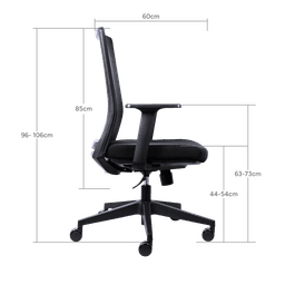 Cadeira Ergonômica Office PCYES B3 Preta com Tela Mesh 7
