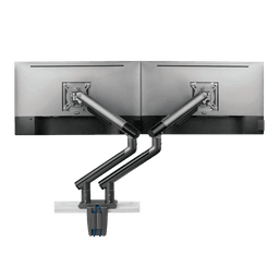 Suporte Para 2 Monitores PCYES 17-32 Pistão Mola USB 3.0 SM-015GD 6